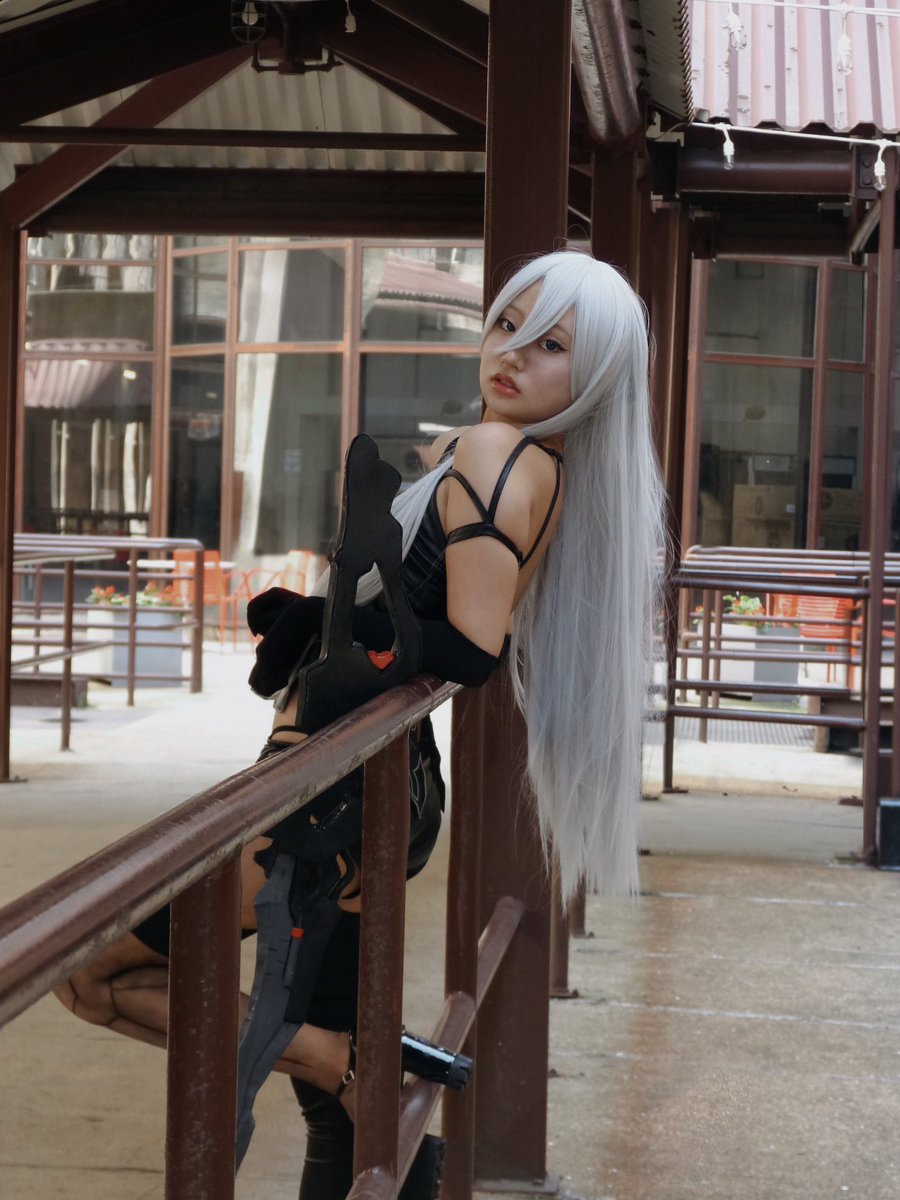 chl_error's tweet photo. #NieR #NieRAutomata #A2 #NierAutomataCosplay #cosplay #cos #cosplayer #cosser https://t.co/eB9KGW7MD5