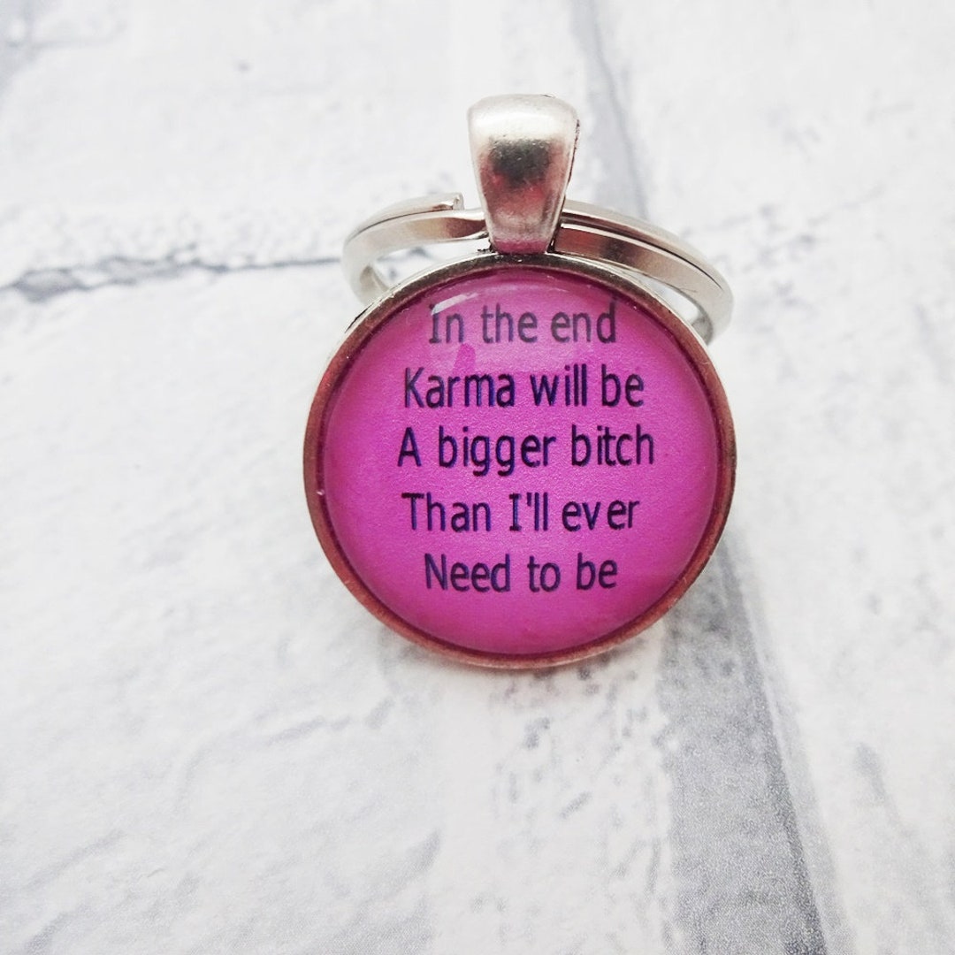 In the end karma will be a bigger bitch than I will ever need to be 😁buff.ly/3OWlptO #SMILEtt23 #karma #karmaiscoming #bitch #sassy #sassywomen #noneedtobeabitch #karmaisabitch #karmakeychain