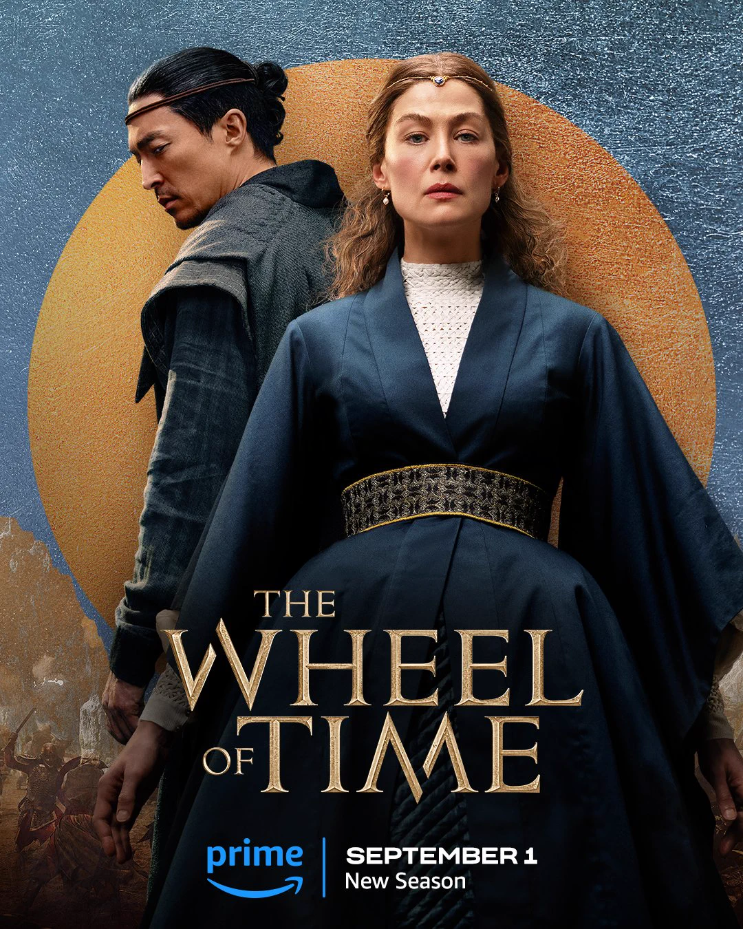 Wheel of Time S2 posters op Amazon Prime Video