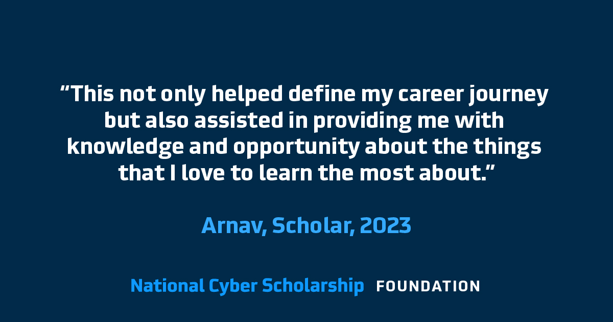 National Cyber Scholarship Foundation tweet media