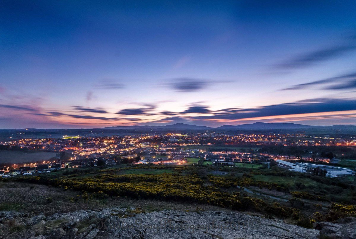 #Enniscorthy from Vinegar Hill. By Kristin Gray. #Wexford #Ireland