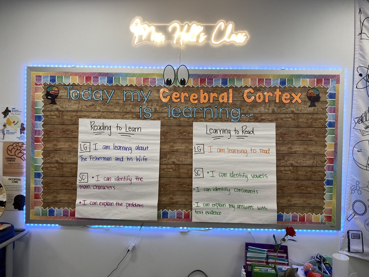 Its_Ms_Flawless's tweet photo. The best campus wide focus wall theme to date: “Today my cerebral cortex is learning…” 🧠☺️ And breathing techniques with @DrGplus1🧘🏻‍♀️🩵✨ #sciencestartshere  #buildingwiththebest @DISDBiomed @N_Bernardino @TransformDISD https://t.co/nUNlzrgj6U