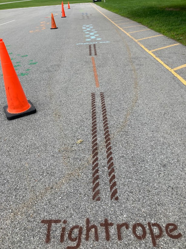 GrizzliesGH's tweet photo. Our Outdoor Sensory Pathways are ready for our students at Gayhead Elementary! @WCSDEmpowers Thank you to @FitandFunPlay @GayheadPTA https://t.co/tZ2VzvWJpQ