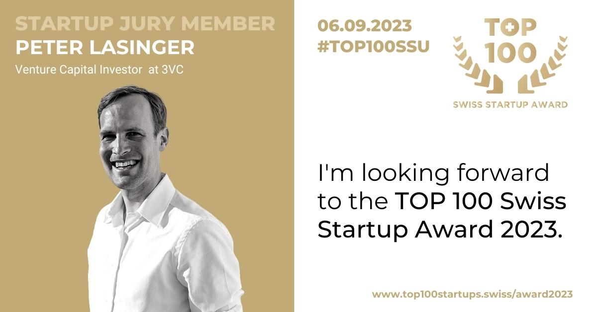 Really looking forward to the TOP 100 Swiss Startup Award on September 6, 2023 in #Zurich: top100startups.swiss/award2023 #TOP100SSU Amazing companies and happy to have served in the #Jury. Drop me a line if you are there.