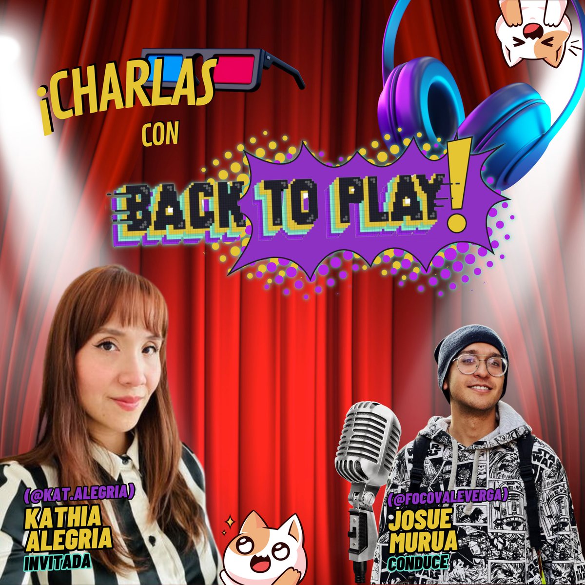 backtoplaymx's tweet image. ¡Checa el nuevo episodio de Charlas con #BackToPlay, con Kathia Alegría experta en #CineMexicano!

Escúchalo en:

🎙️Youtube: youtube.com/live/TM71oW_NT…

🎙️ Spotify: open.spotify.com/episode/3jmyBU…

🎙️ Apple Podcast: podcasts.apple.com/mx/podcast/bac…

🎙️Amazon Music: music.amazon.es/podcasts/48117…
.
.
#btp