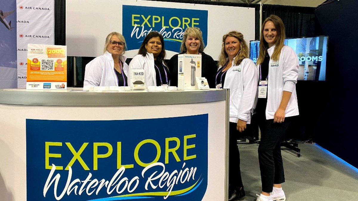 ExploreWR's tweet photo. We want to thank our partners for attending another successful @CMEexpo with us this year!
Representatives from The Walper Hotel, Delta Hotels Waterloo, Tapestry Hall, and Hacienda Sereda all joined us at our booth for two days.
#ExploreWR #cmeexpo #canadianplanners https://t.co/94bwHOcxhI