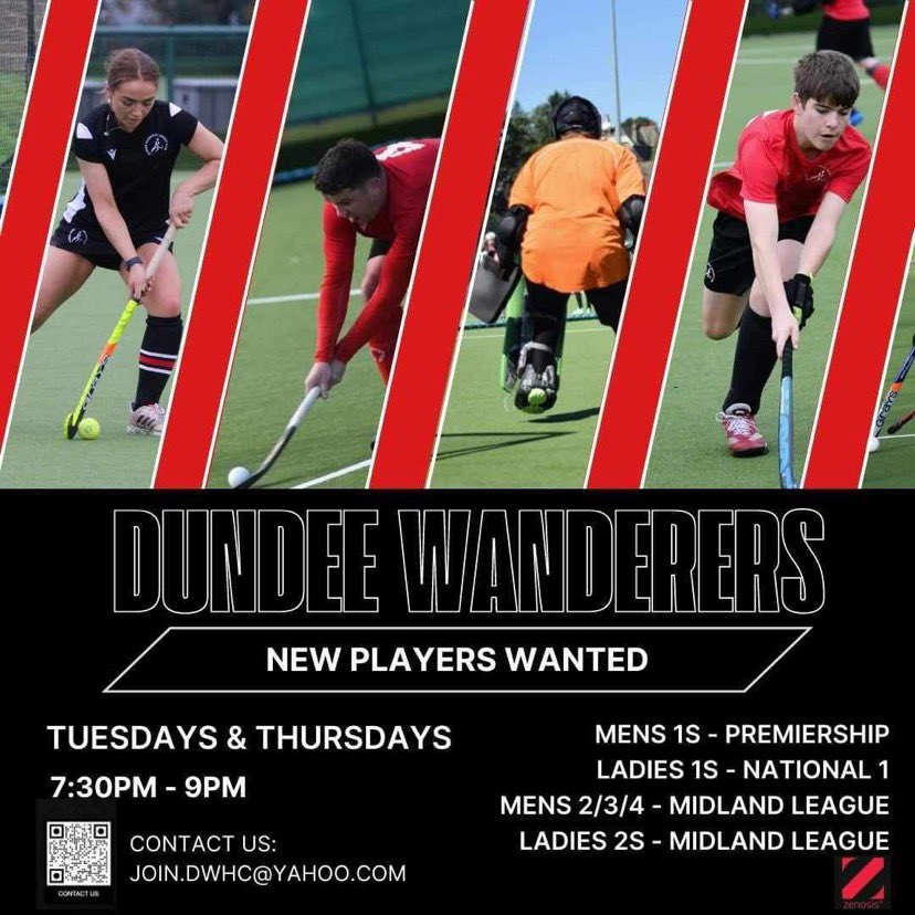 🏑 Join Dundee Wanderers Field Hockey Team! 🏑

Dundee Wanderers invite you to join our close-knit family club and become a crucial player in our journey.

Whether you're an experienced player or new to the game, our doors are open to all who share our love for field hockey 🔴⚫️