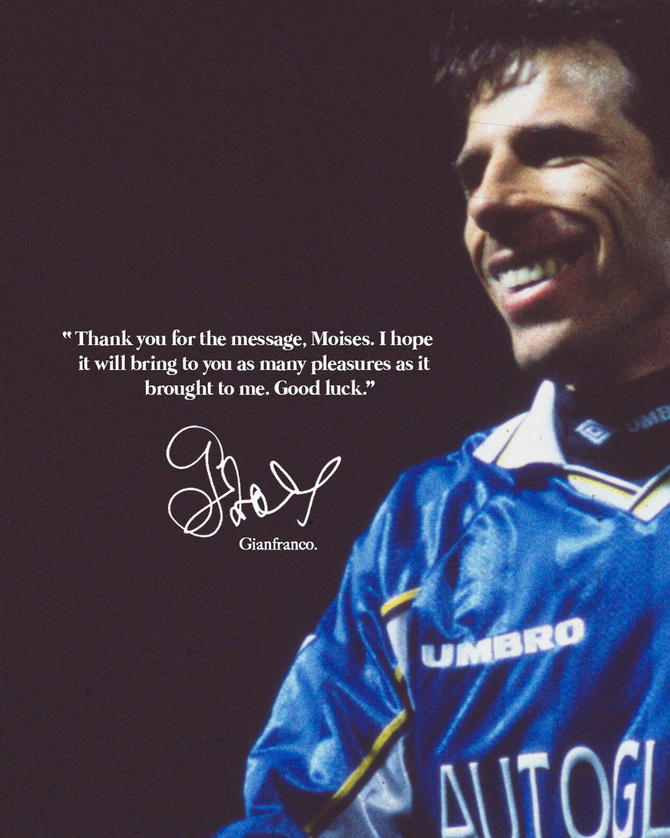 From Gianfranco to Moises. A special handover. 🤝