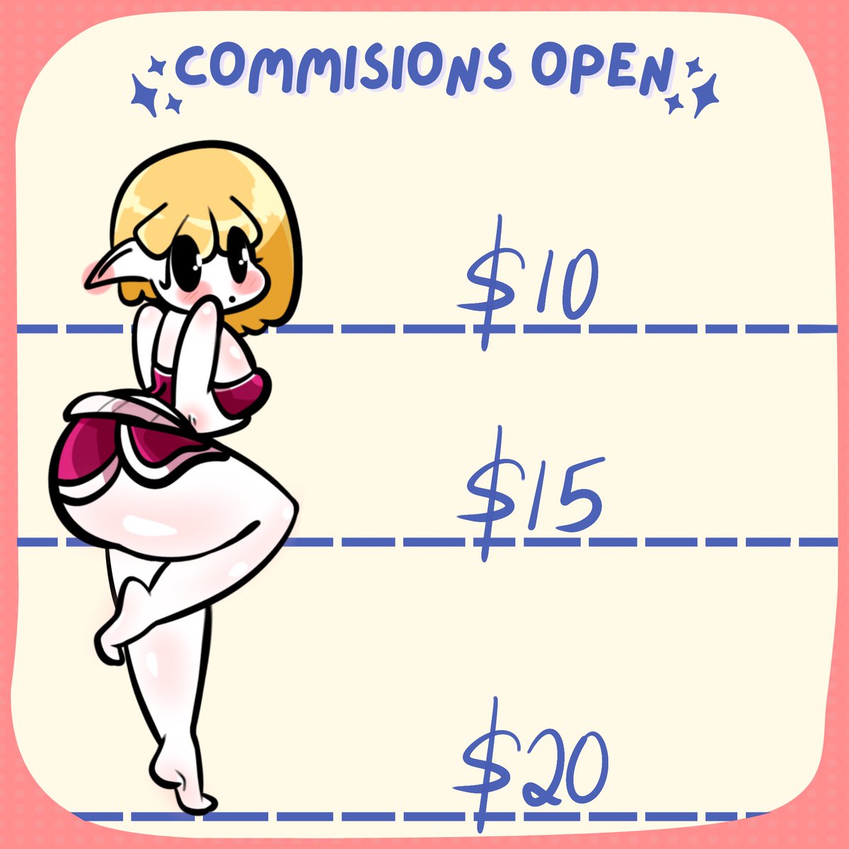 iamatofu_'s tweet photo. 🚨Emergency commissions pls guys🚨

I’m lowering the prices pls commission me https://t.co/wVRhu9kJvq