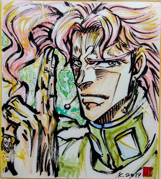 夏男、花京院典明。RePosts, 2014-15. #jojo #jojo_anime #JJBA #空条承太郎 #花京院典明 #花京院典明生誕祭 #花京院典明生誕祭2023  