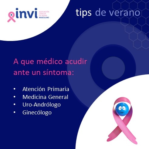 asociacioninvi's tweet photo. El cáncer no entiende de vacaciones y es por ello que este mes de Agosto os recordaremos mediante unos #tipsdeverano lo más importante a tener en cuenta sobre el #cáncerdemamamasculino.
#tipsdeverano #cáncer #cáncerdemamamasculino #detecciónprecoz #hacervisibleloinvisible #invo https://t.co/QgKFxYM6pF