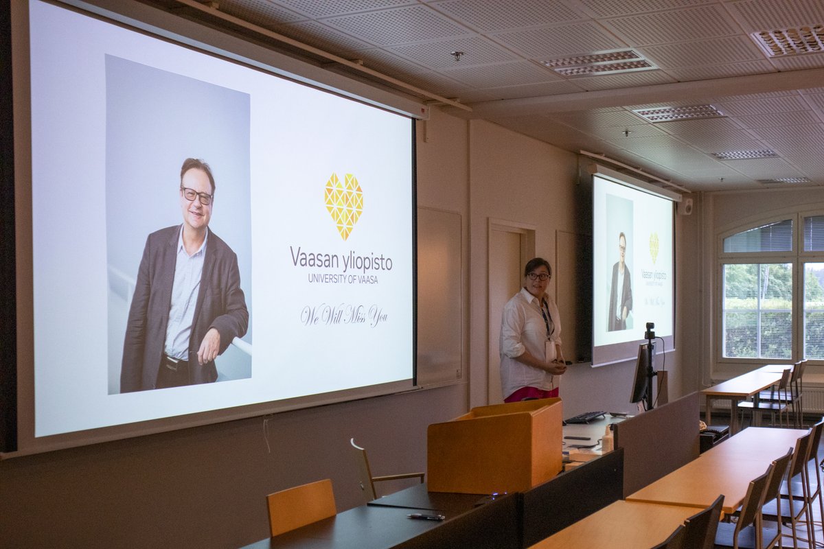univaasa's tweet photo. The Vaasa IB Conference has grown over the years to become the largest biannual conference in its field in the Nordic region. This year it is held in memory of the late professor and founder of the conference, Jorma Larimo.

➡️Read more:  https://t.co/vxJI0U3mxr

@ib_univaasa https://t.co/H2pE5o64Ju