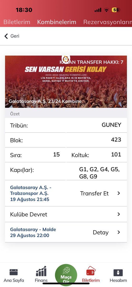bakrmuhammet's tweet photo. #bilet #biletarıyorum #biletdevret #Galatasaray #Trabzonspor gs ts maçı satılık bilet vardır ilgilenenler mesaj atsın ❤️💛 https://t.co/ZndJA44mK6