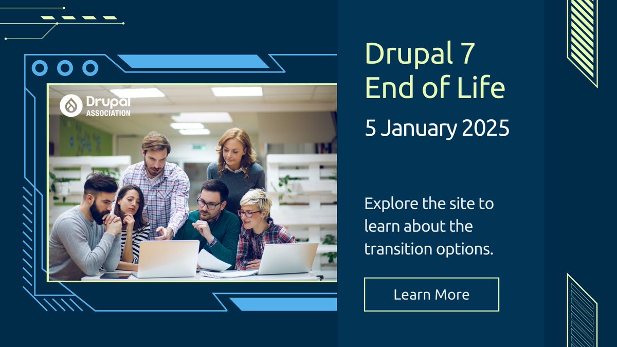 Drupal tweet media