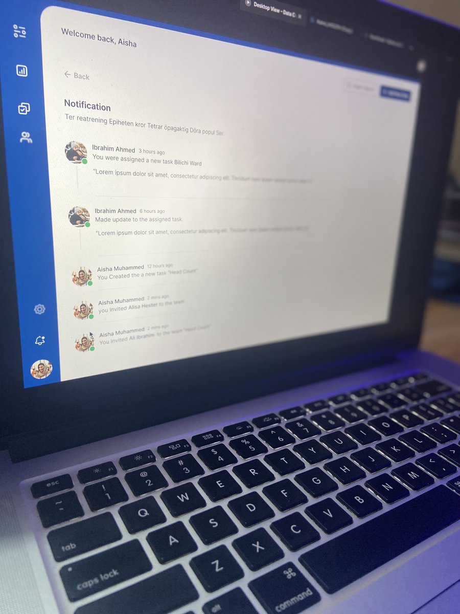 Bambee_ox's tweet photo. At the moment, I am currently working on a dashboard design layout for collating data from different communities in Gombe State. It's been a night without sleep. Here's a sneak peek of the flow. #dashboarddesign #ui 

PS. I'm available for Gigs, contract and Job opportunities. https://t.co/2SVYAlYF5G