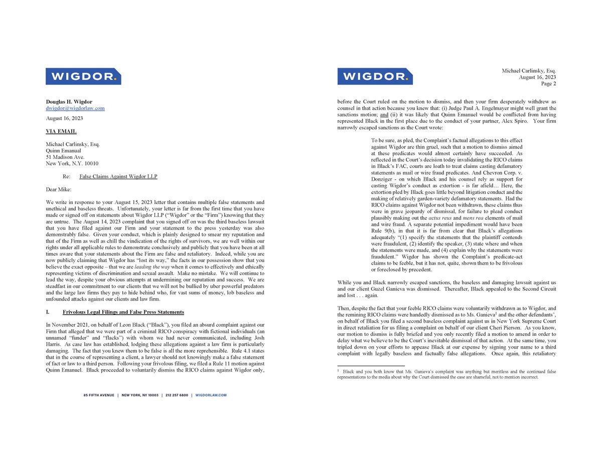 Wigdor LLP tweet media