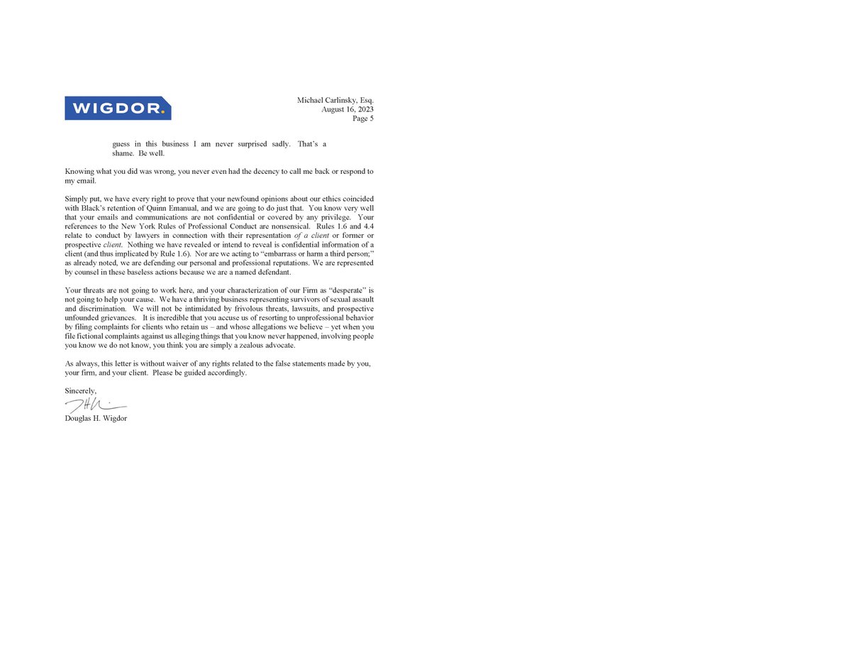 Wigdor LLP tweet media