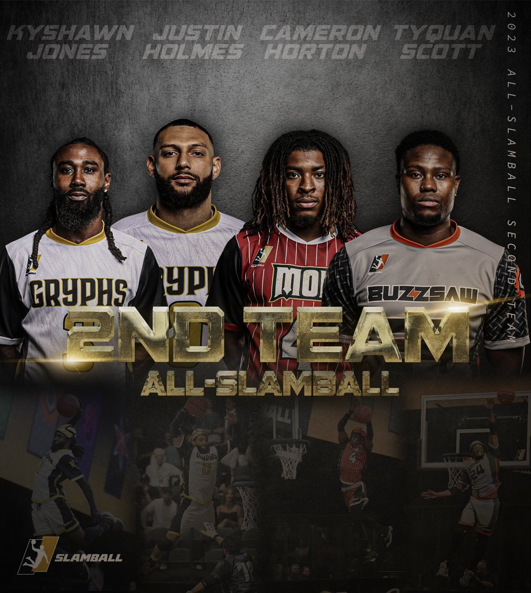 First and Second All-SlamBall Teams