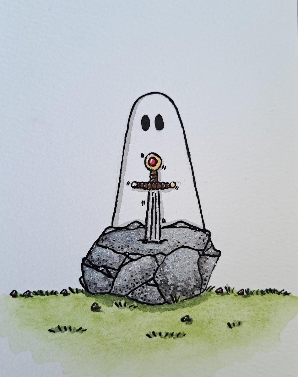 #AuGHOST2023 

Day 16: Camelot

#kleineKunstklasse