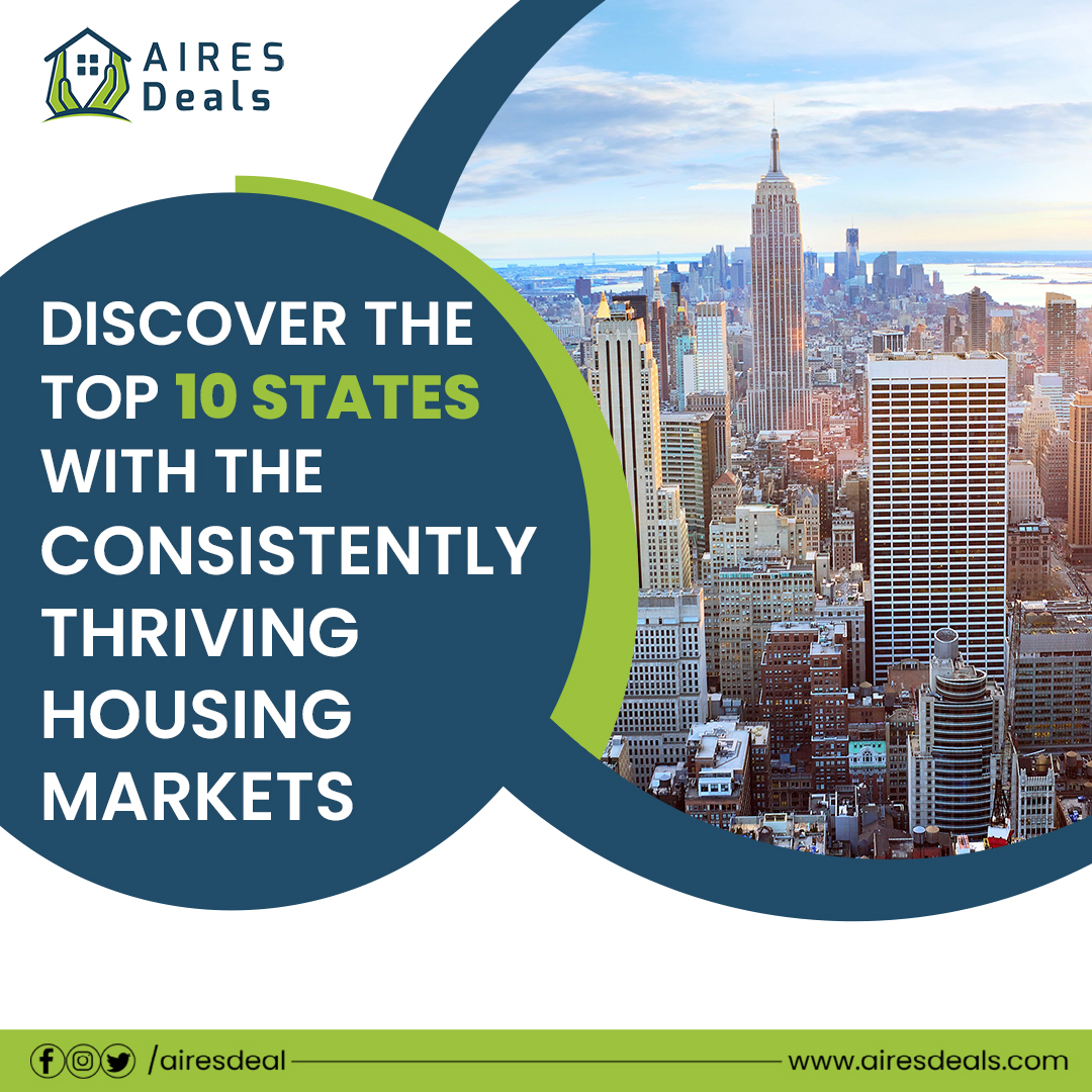 These are the top ten states with consistently thriving housing markets are

✅Alabama,
✅Wisconsin,
✅Ohio,
✅New Jersey,
✅Indiana,
✅Georgia,
✅North Carolina,
✅Maine,
✅South Carolina,
✅Florida.

These states present a compelling balance of housing price appreciation.