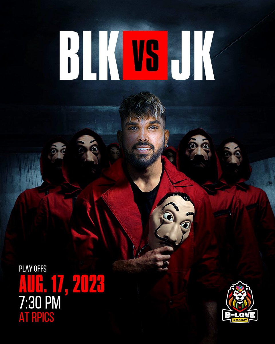 🏏🔥  Tomorrow's gonna be LIT as we face off with Jaffna Kings! 🤩 We're hyped up and totally prepared to own that pitch! 🚀🏆 

We're not settling for anything less than a W, 'cause we're aiming to lock in our spot in the next round. 🙌🤞 

Make sure you don't miss this, because