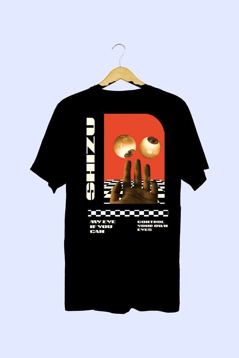 fhendra21's tweet image. The black shirt depicts the eye on the hand, meaning that the eye is to see everything that passes in front of it or around it, while the hand means to control.

#DesignInspiration
#CreativeCraftsmanship
#InnovativeDesign
#ArtfulAesthetics
#FunctionalForm
#ElegantSimplicity