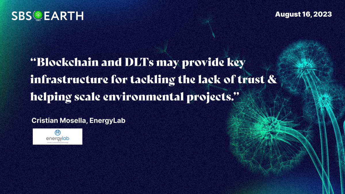 EarthCommons (@earthcommons) on Twitter photo Highlights from <a href="/cmosellav/">Cristián Mosella 🌅</a> Managing Director <a href="/energylab_cl/">EnergyLab ⚡️♻️🌎</a> on the #SBSEarth Virtual Stage 🌍
Sign up now & catch more speakers diving into the future of sustainability and web3 👇
filec.org/3E0Qc24 Highlights from <a href="/cmosellav/">Cristián Mosella 🌅</a> Managing Director <a href="/energylab_cl/">EnergyLab ⚡️♻️🌎</a> on the #SBSEarth Virtual Stage 🌍
Sign up now & catch more speakers diving into the future of sustainability and web3 👇
filec.org/3E0Qc24