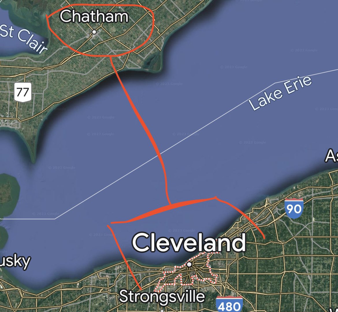 thebengalorian's tweet photo. Since Clevelanders have decided we are a part of Kentucky I now officially declare that Cleveland is a lakeside suburb of “Chatham” and officially annex them to Canada. 🇨🇦 

Below is a link to your new national anthem and some information about your new city.

https://t.co/cmw4pY6V97

https://t.co/6FzRScRoih