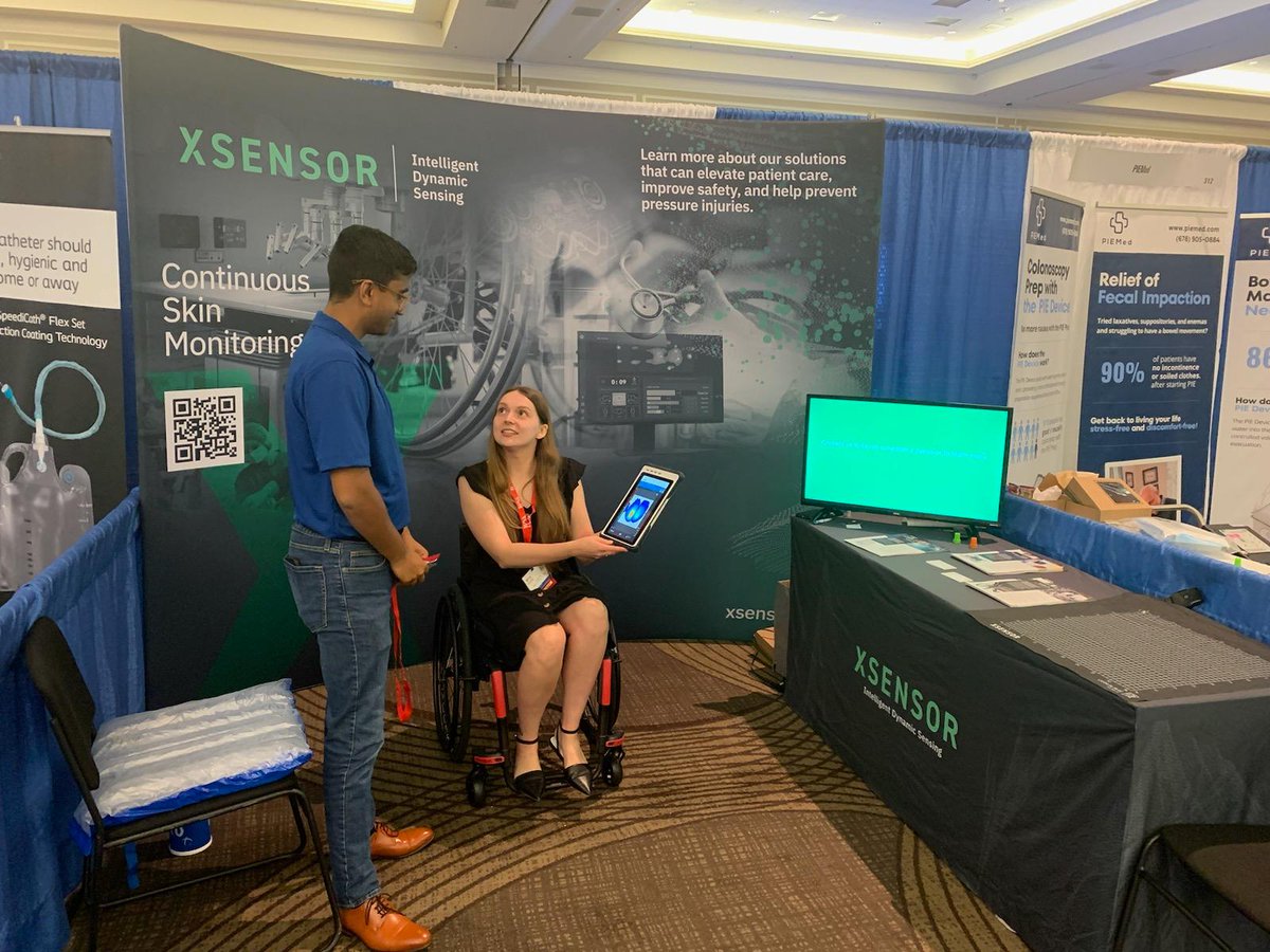 XSENSOR's tweet photo. Stop by booth 310 at @PVA1946 in Orlando, FL, to learn how our ForeSite SS #PressureMapping system helps you make informed seating decisions and can educate your clients on proper pressure-relieving techniques.
https://t.co/5wSayKoyhV https://t.co/tvxbhG7Tem