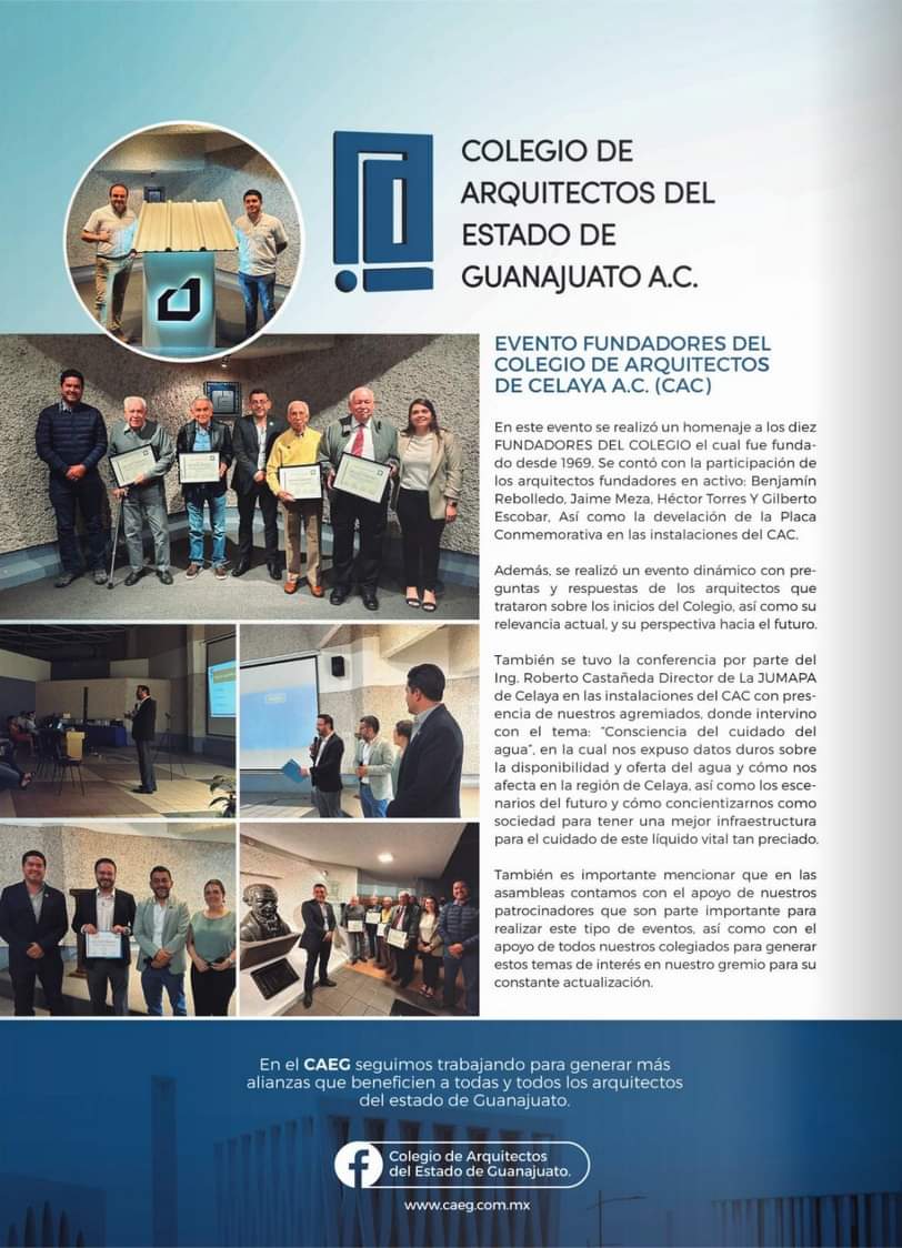 Colegio de Arquitectos del Estado de Guanajuato tweet media