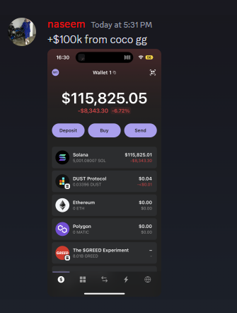 Topo_G's tweet photo. As annoyed as I am impressed 

Naseem manages to ruin every public coin offering, his bot is undefeated.

115k USD in $COCO botting. Bought and dumped north of a billy before the rest of us had our morning coffee https://t.co/mazpTZ7Skt