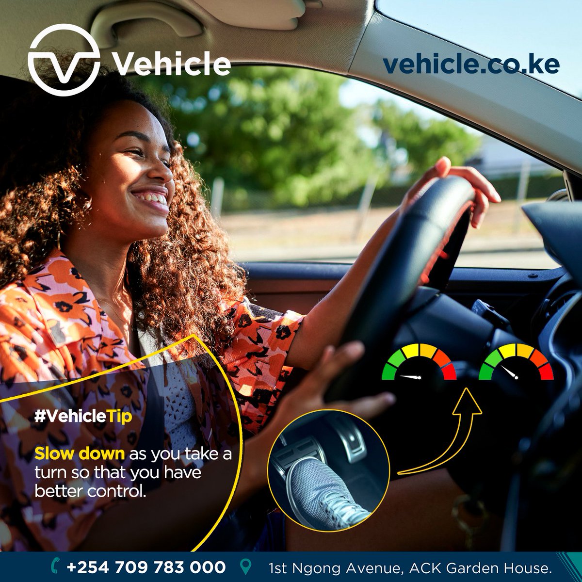 Life is a journey, enjoy the ride.  Don’t just live for the destination.

Take that turn slowly!

#VehicleTip #VehicleInsurance #Roadsafety #Kenyans #Insurancecover
