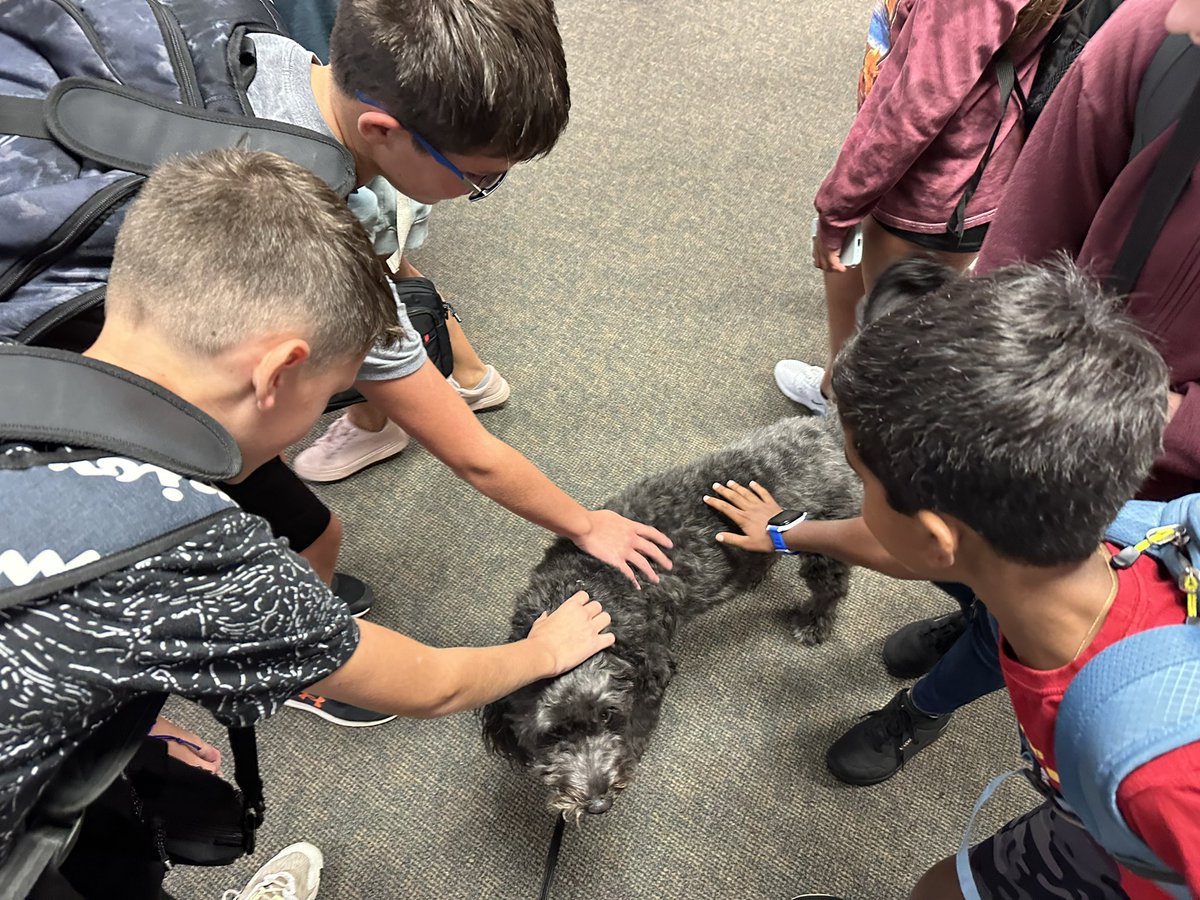 Remi_Ingwerson's tweet photo. I love being back at NMS! I missed my friends over the summer. https://t.co/gTyWmFqTNt