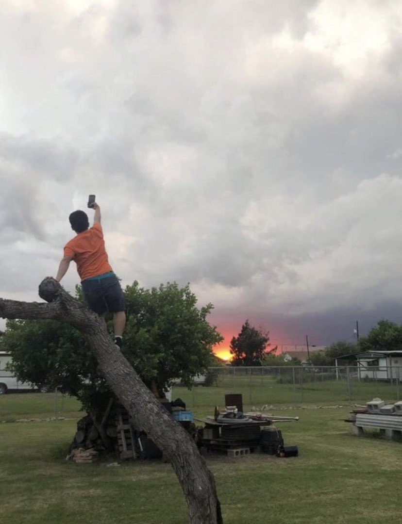 yo cuando veo q el cielo está bonito