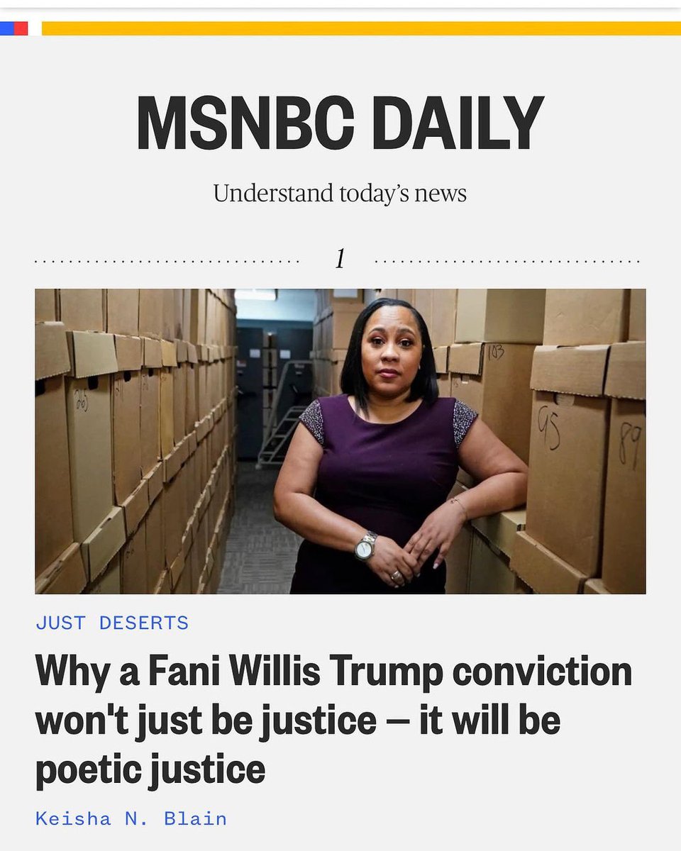 @keishanblain for @msnbc (now ranked #1 on the site). Many thanks for reading &amp; sharing. “It is especially significant that #Trump has consistently tried to humiliate #Blackwomen and that #Blackwomen are among those who are holding him to account.” #law #politics #history