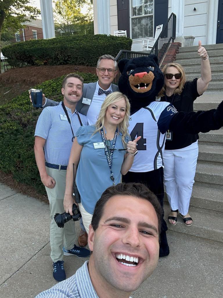 Thankful for this small but mighty team that bring energy, enthusiasm, and joy to this place every day! It is going to be a great year, @FRApanthers!