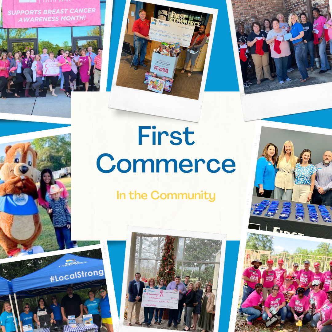 FirstCommerceCU's tweet image. At First Commerce, we're committed to the communities we serve. Our fundraising initiatives include #LocalStrong, #FlamingoChallenge, #LizNix , &amp;amp; #PwrFwd. We also volunteer &amp;amp; sponsor 100s of events each year.
FirstCommerceCU.org/community/in-t…