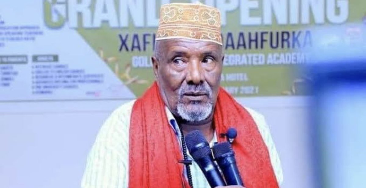EIshmael_'s tweet photo. The chain of human rights violations continues in #Laascaanood, the prominent poet Abwaan Jamaac Kadiye, known across the Somali region, fell victim to the secessionist Somaliland militia's shelling in Laascaanood. https://t.co/x4qRLDRXzE