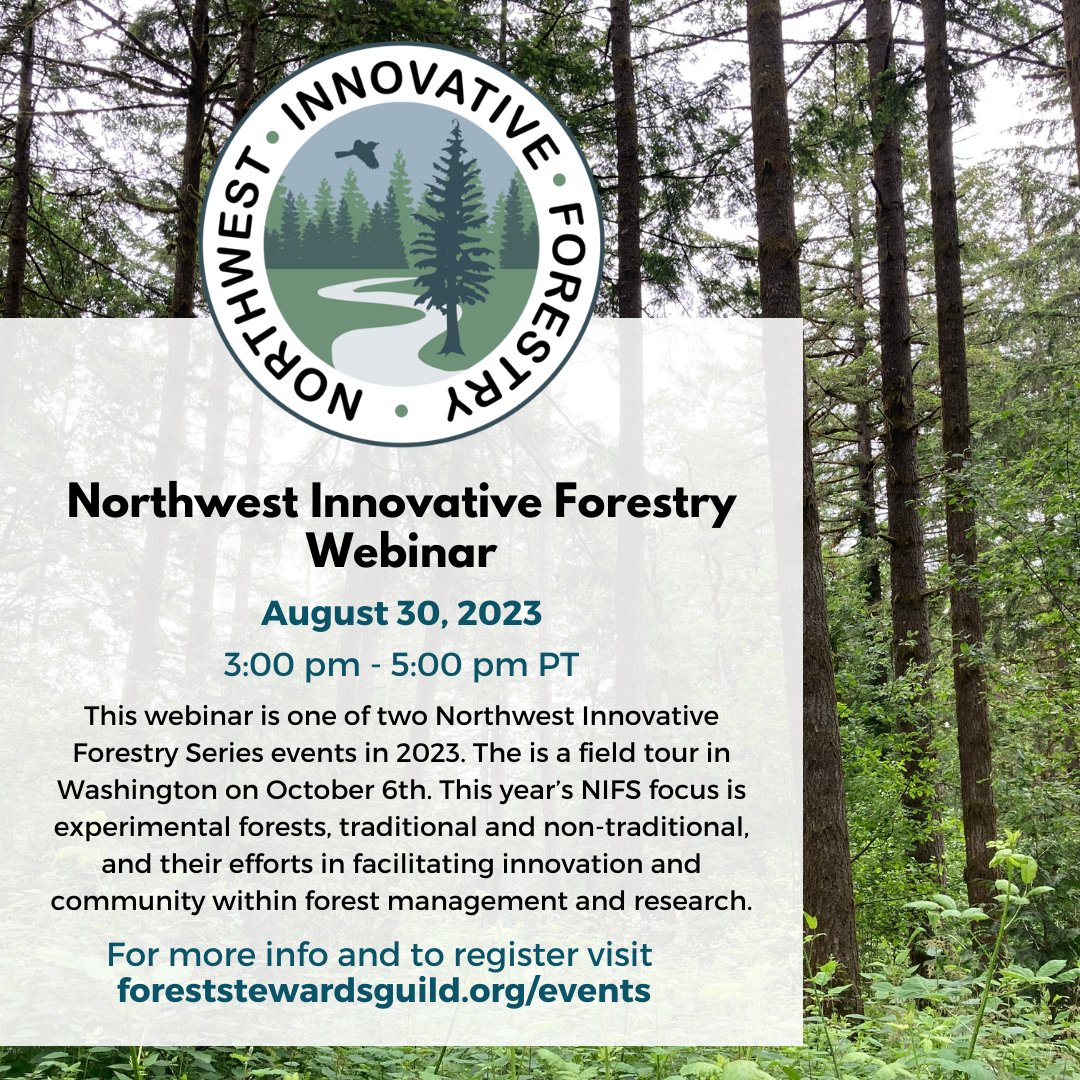 Paul Anderson, the Station Director of the Pacific Northwest Research Station, will be providing us with a broad-spectrum view of experimental forests and finding a balance between long-term continuity and quickly changing information needs.
foreststewardsguild.org/event/northwes…