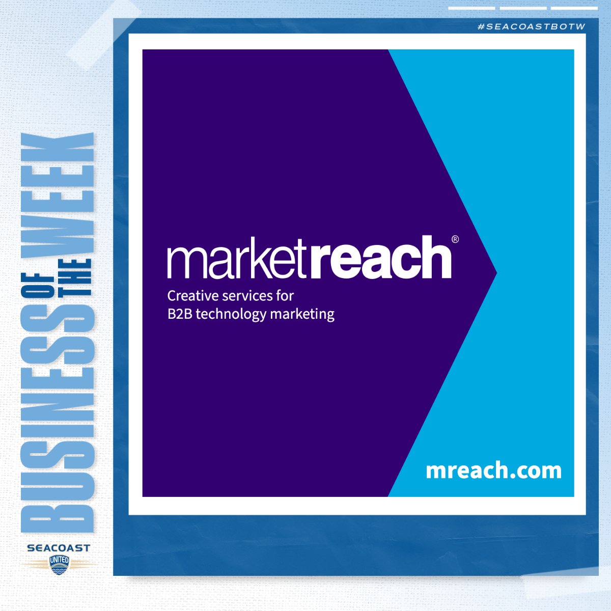 Headquartered in Nashua, @marketreach has been teaming up with leaders in B2B tech – putting expanded video, web, design, writing, strategic, event, and program-management capabilities within reach for local and global champions since 1994. Visit bit.ly/3qul33V