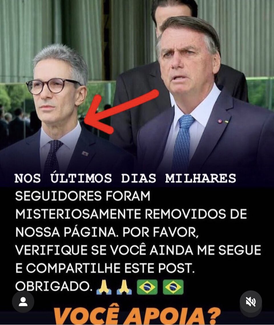 Continua nos apoiando?
Se SIM, siga @Zema_Romeu para nos apoiar nessa luta contra a esquerda 👍🇧🇷