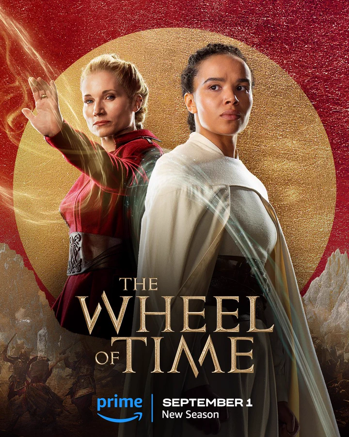 Wheel of Time S2 posters op Amazon Prime Video