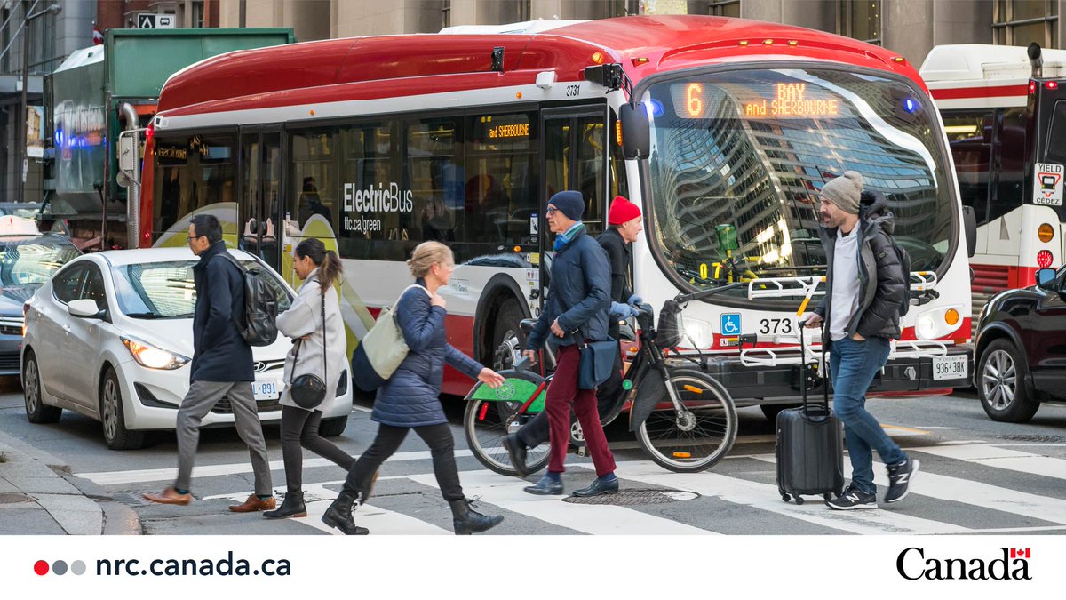 NRC_CNRC's tweet image. #DYK? #NRCAutomotive has been working on a battery-electric bus trial with the Toronto Transit Commission, @Transport_gc and @environmentca!

Check out the full story: ow.ly/35YO50PzV6N