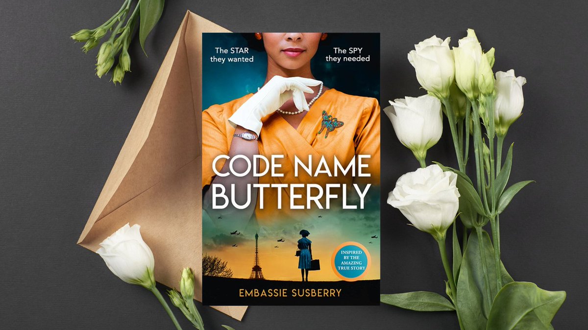 🦋 COVER REVEAL 🦋 We're so excited to reveal the cover for Embassie Susberry's #CodeNameButterfly, inspired by the true story of Josephine Baker in the French Resistance! Coming this January in paperback: bit.ly/3KEy4Pr