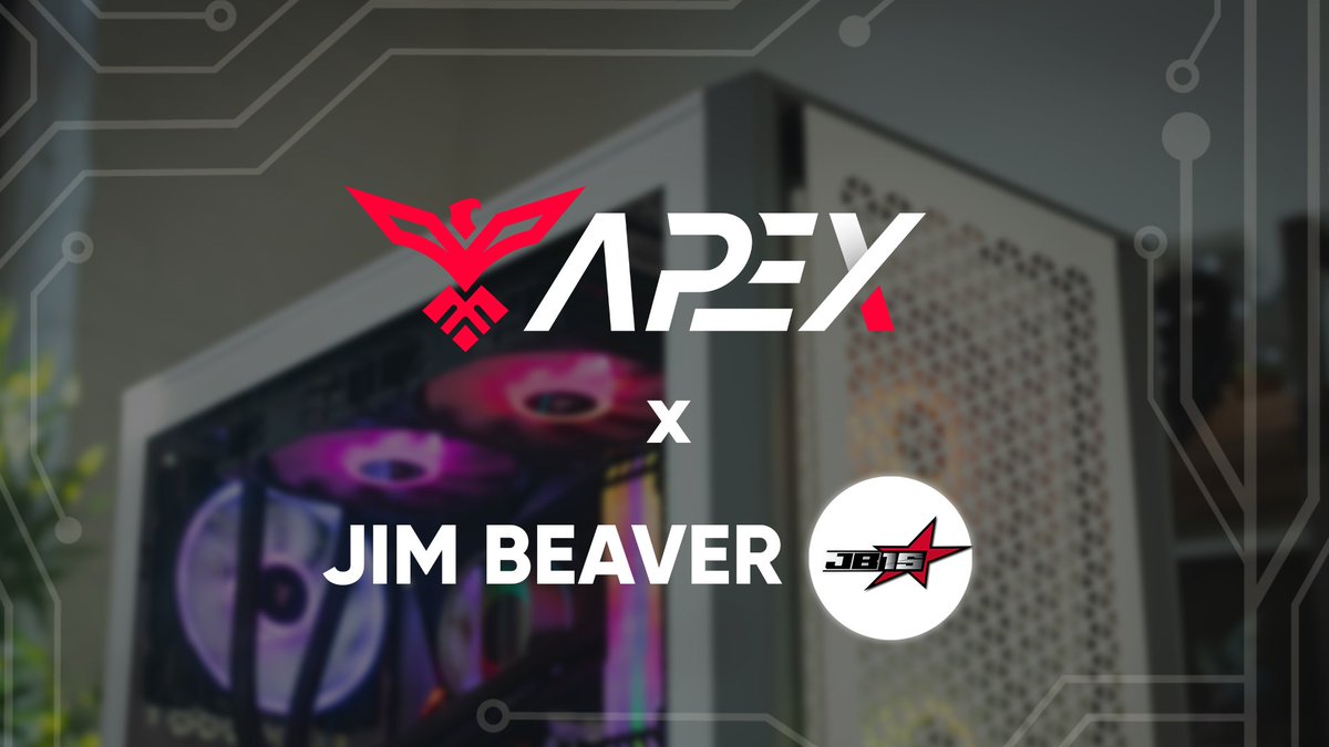 Apex Gaming PCs is excited to partner with @JimBeaver15 to create the perfect Sim Racing experience for PC gamers worldwide. 🔥 🌐Check out his custom PC line today: apexgamingpcs.com/products/jim-b…