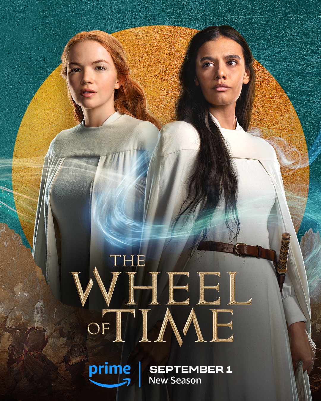 Wheel of Time S2 posters op Amazon Prime Video