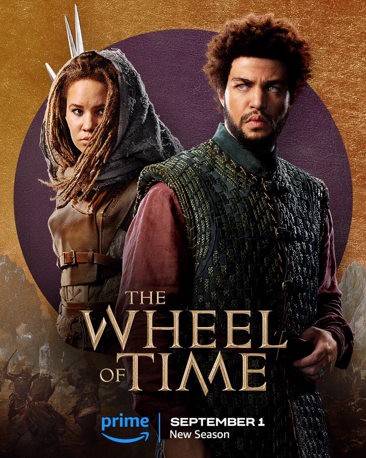 Wheel of Time S2 posters op Amazon Prime Video
