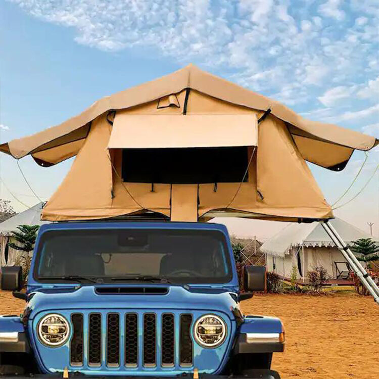 Step out of your comfort zone and into the wild with our #RoofTopTent. Unleash your inner adventurer and embrace the unknown. #EmbraceTheWild'