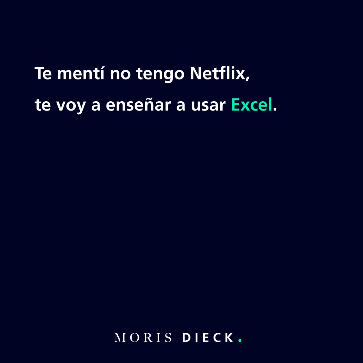 Moris Dieck tweet media