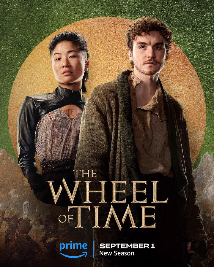 Wheel of Time S2 posters op Amazon Prime Video